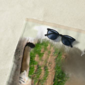 ライオン・アット・レスト ビーチタオル (インサイチュ)