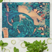 『ライオン・イン・ザ・フォレスト』 キッチンタオル (折り畳み)