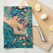 『ライオン・イン・ザ・フォレスト』 キッチンタオル (四つ折り)