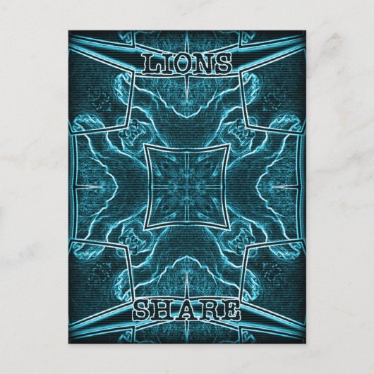 ライオン・ウィッツ ポストカード (正面)