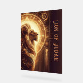 ライオン・オブ・ユダ徴候 アクリルサイン (傾斜)