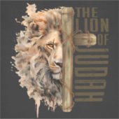 ライオン・オブ・ユダ・ビニール シール (正面)