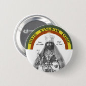 ライオン・オブ・ユダ・ボタン 缶バッジ (正面&裏面)