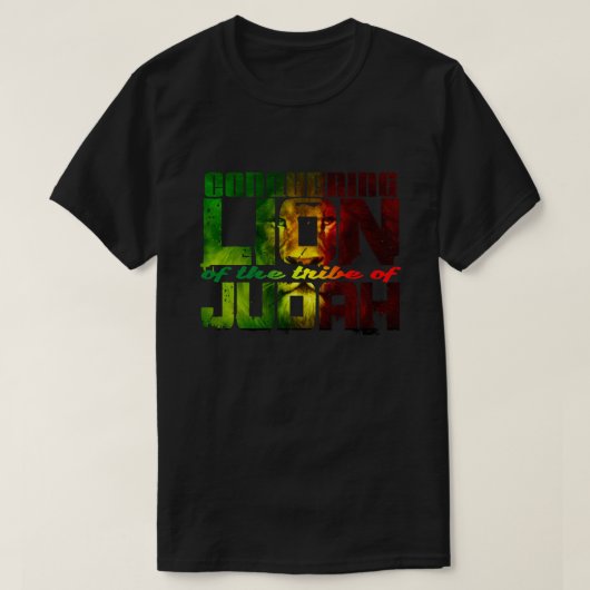 ライオン・オブ・ユダ Tシャツ (デザイン正面)
