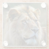 ライオン ガラスコースター (裏面)