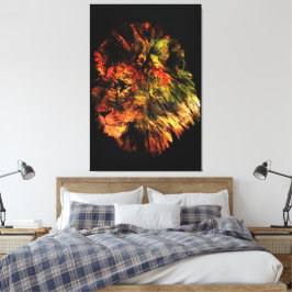 ライオン キャンバスプリント