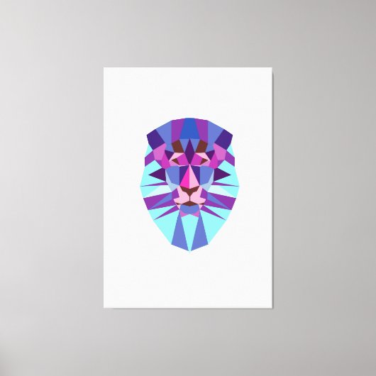 ライオン キャンバスプリント (正面)