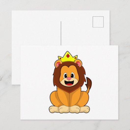 ライオン・キング ポストカード (正面/裏面)