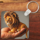 ライオン キーホルダー (裏面)