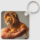 ライオン キーホルダー (裏面)