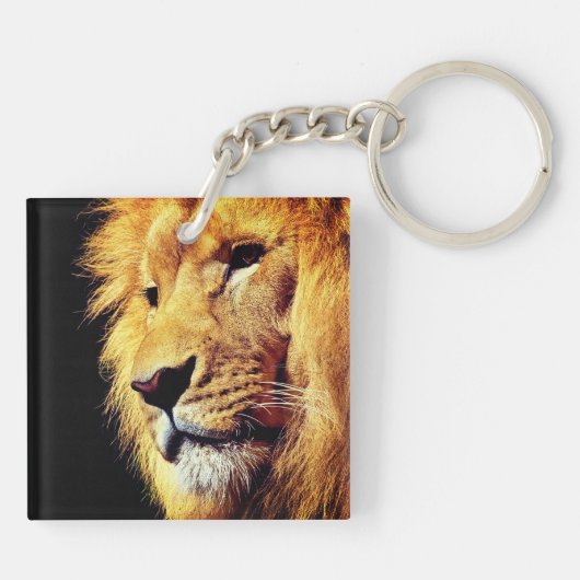 ライオン キーホルダー (裏面)