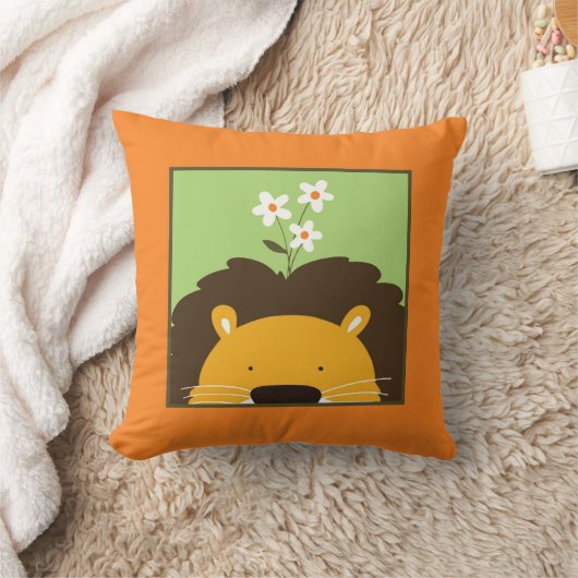 ライオン クッション (ブランケット)