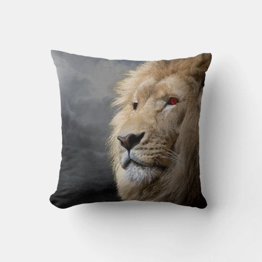 ライオン クッション (正面)