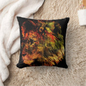 ライオン クッション (ブランケット)