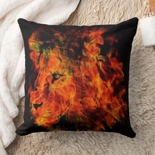 ライオン クッション (ブランケット)