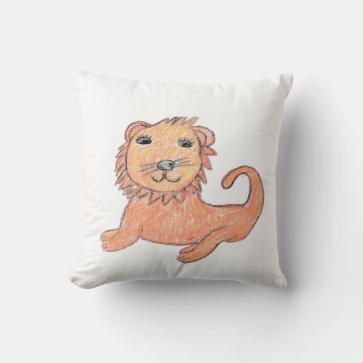 ライオン クッション (正面)