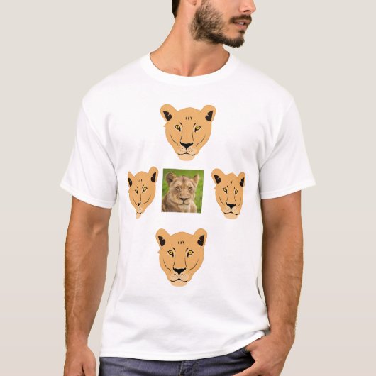 ライオン グラフィックス Tシャツ (正面)