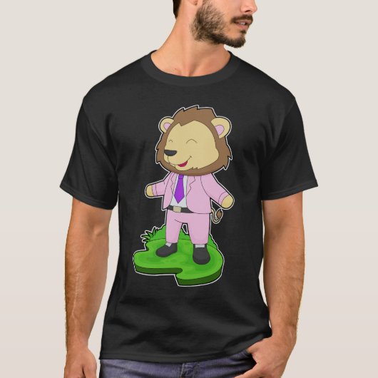 ライオン・グルーム・タイツ・ウェディング Tシャツ (正面)