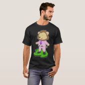 ライオン・グルーム・タイツ・ウェディング Tシャツ (正面フル)
