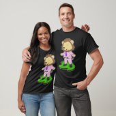 ライオン・グルーム・タイツ・ウェディング Tシャツ (ユニセックス)