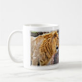 ライオン コーヒーマグカップ (左)