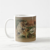 ライオン コーヒーマグカップ (左)