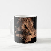 ライオン コーヒーマグカップ (正面左)