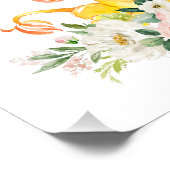 ライオン、サファリ、ジャングル、ピンクの花、女の子子供部屋 フォトプリント (角)