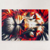 ライオン ジグソーパズル (横)