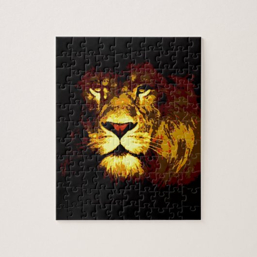 ライオン ジグソーパズル (縦)