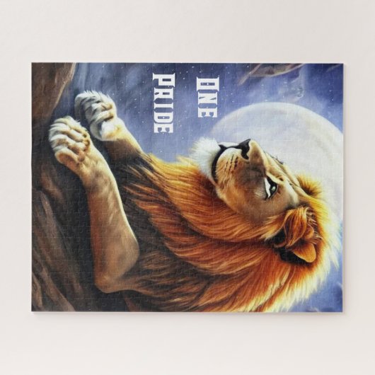 ライオン ジグソーパズル (横)