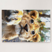 ライオン ジグソーパズル (横)