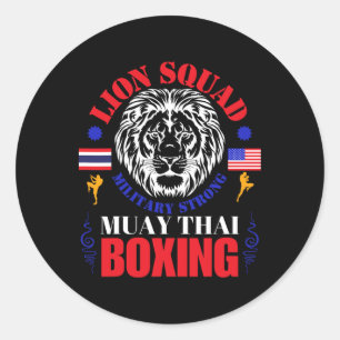 ライオン・スクワッド・タイ キックボクシング ムエタイ MMA トレーニング ラウンドシール