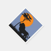 ライオン スタンダードカクテルナプキン (角)