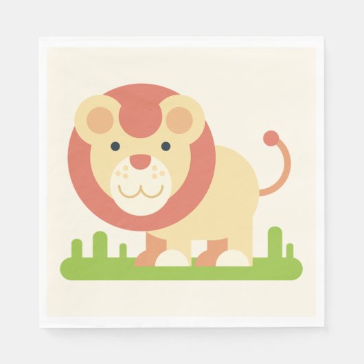 ライオン スタンダードランチョンナプキン (正面)