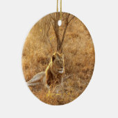 ライオン セラミックオーナメント (右)