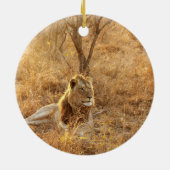 ライオン セラミックオーナメント (裏面)