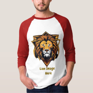 ライオン:セルペンズフューリー袖Tシャツデザイン Tシャツ