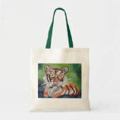 ライオン/タイガートートバッグ トートバッグ (正面)
