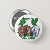 ライオン・タイガー・ベアー・オー・マイ 缶バッジ (正面&裏面)