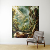 ライオン タペストリー (インサイチュ)