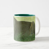 ライオン ツートーンマグカップ (正面右)