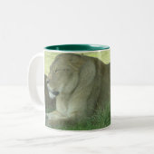 ライオン ツートーンマグカップ (正面左)