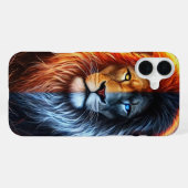 ライオン デザイン フォンケース iPhoneケース (裏面横)