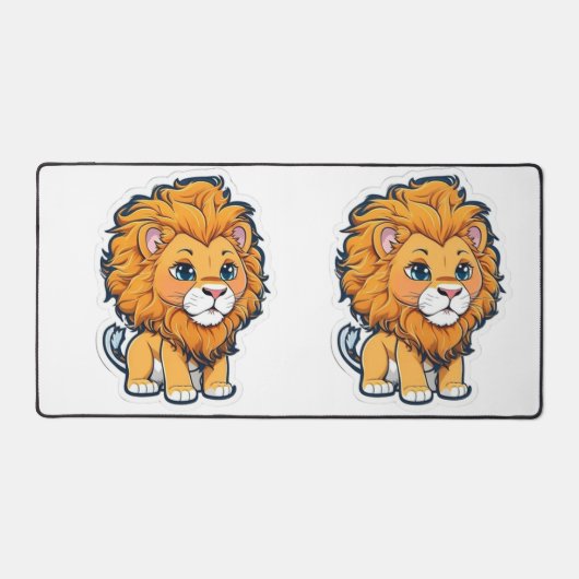 ライオン デスクマット (正面)
