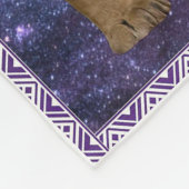 ライオン・トゥ・マイ・娘 フリースブランケット (角)