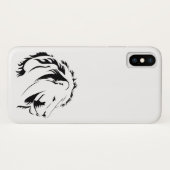 ライオン トライバル 001 Case-Mate iPhoneケース (裏面(横))