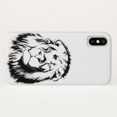 ライオン トライバル 002 Case-Mate iPhoneケース (裏面(横))