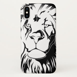 ライオン トライバル 002 iPhone X ケース