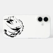 ライオン トリバル 001 Case-Mate iPhoneケース (裏面 (横))